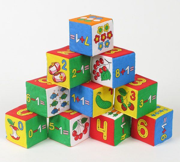 Набор из 10 кубиков - Умная математика  